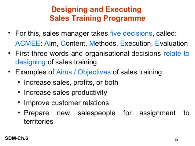 designing the sales territories designing the sales territories